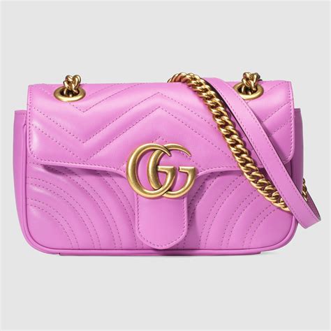 gucci marmont rose pink|Gucci Marmont mini bag pink.